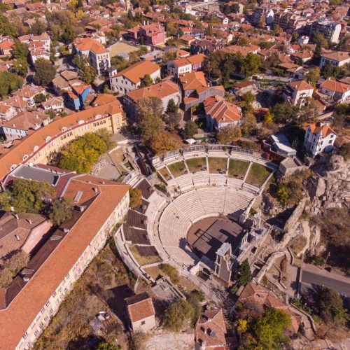 aerial-view-city-plovdiv-bulgaria