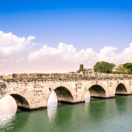 roman-tiberius-bridge-marecchia-river-rimini-italy